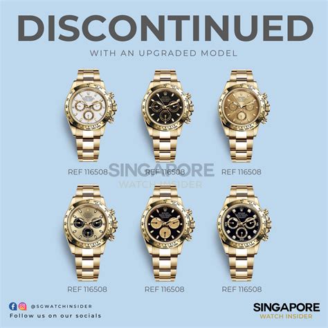 do discontinued rolex go up in value|Rolex 2022 discontinued models.